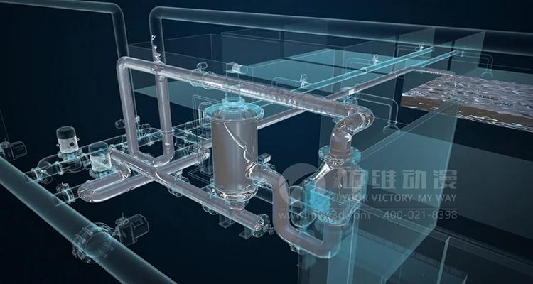 邁維動(dòng)畫(huà)制作智能錐度螺桿泵三維動(dòng)畫(huà)演示方案(圖1)