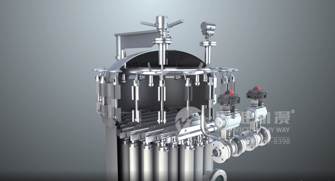 熱烈祝賀我邁維動漫與江蘇優(yōu)耐特過濾裝備有限公司圓滿完成燭式過濾器產(chǎn)品展示動畫項目合作！(圖2)