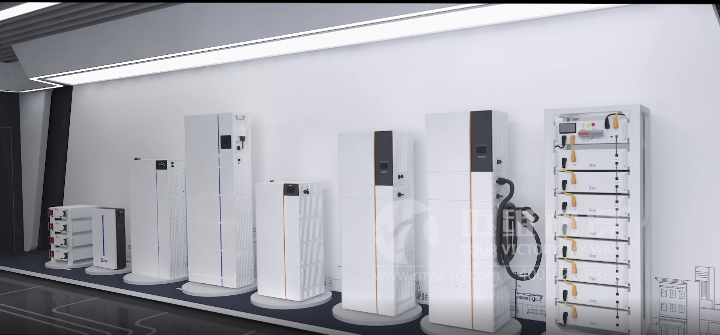 儲能逆變器三維仿真動(dòng)畫(圖1)