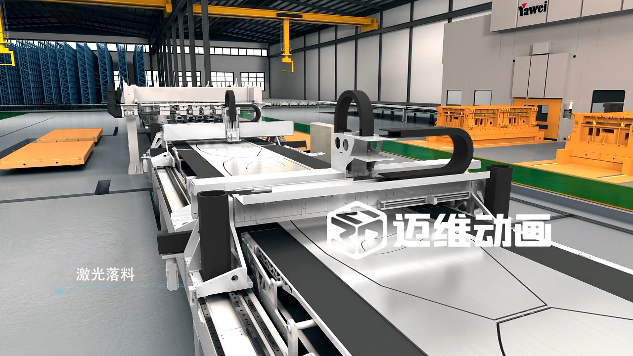 卷板線(xiàn)生產(chǎn)線(xiàn)三維動(dòng)畫(huà)(圖4) 卷板線(xiàn)生產(chǎn)線(xiàn)三維動(dòng)畫(huà)(圖4)