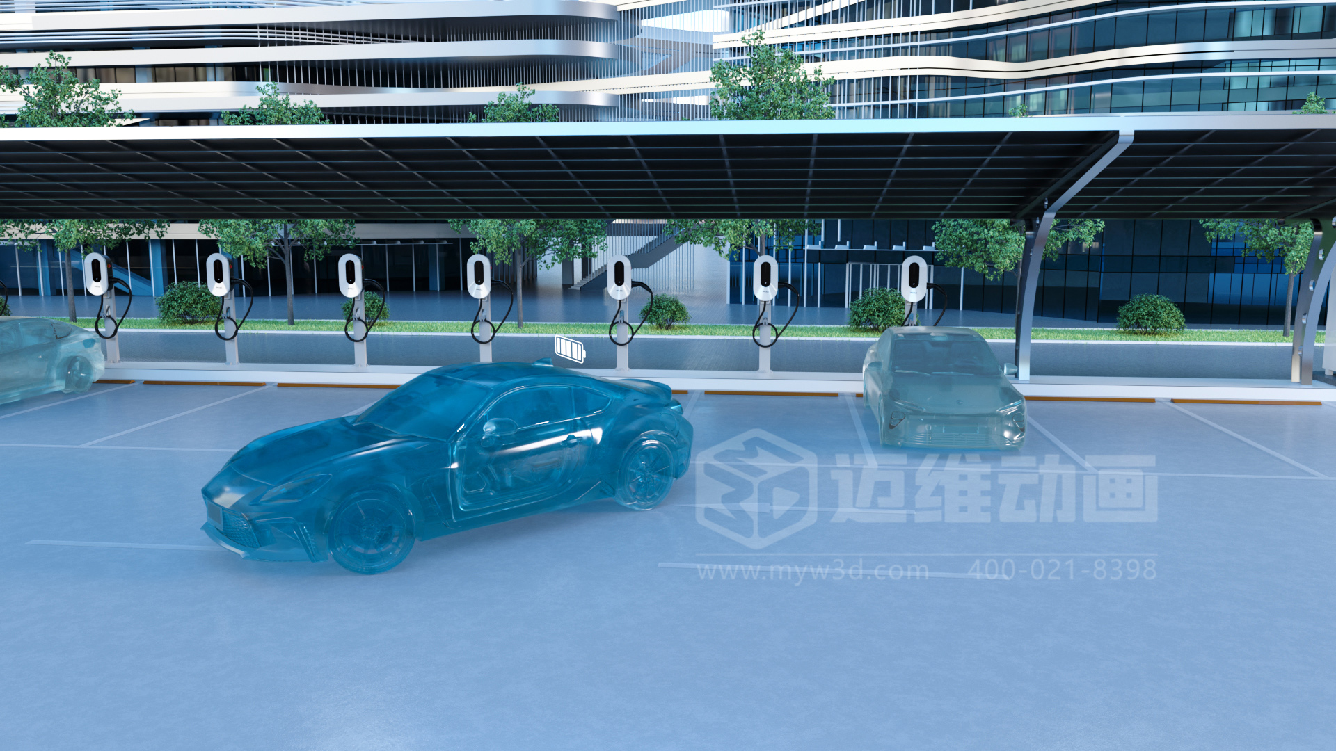 充電樁三維動(dòng)畫(huà)展示(圖4) 充電樁三維動(dòng)畫(huà)展示(圖4)