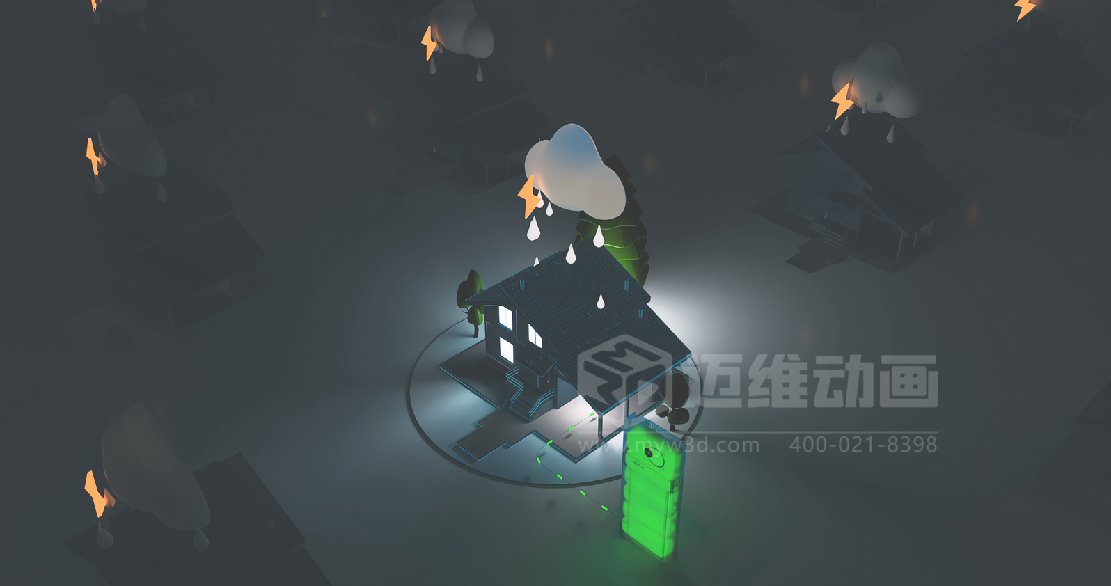 戶儲產(chǎn)品智能APP概念三維動畫展示(圖8)