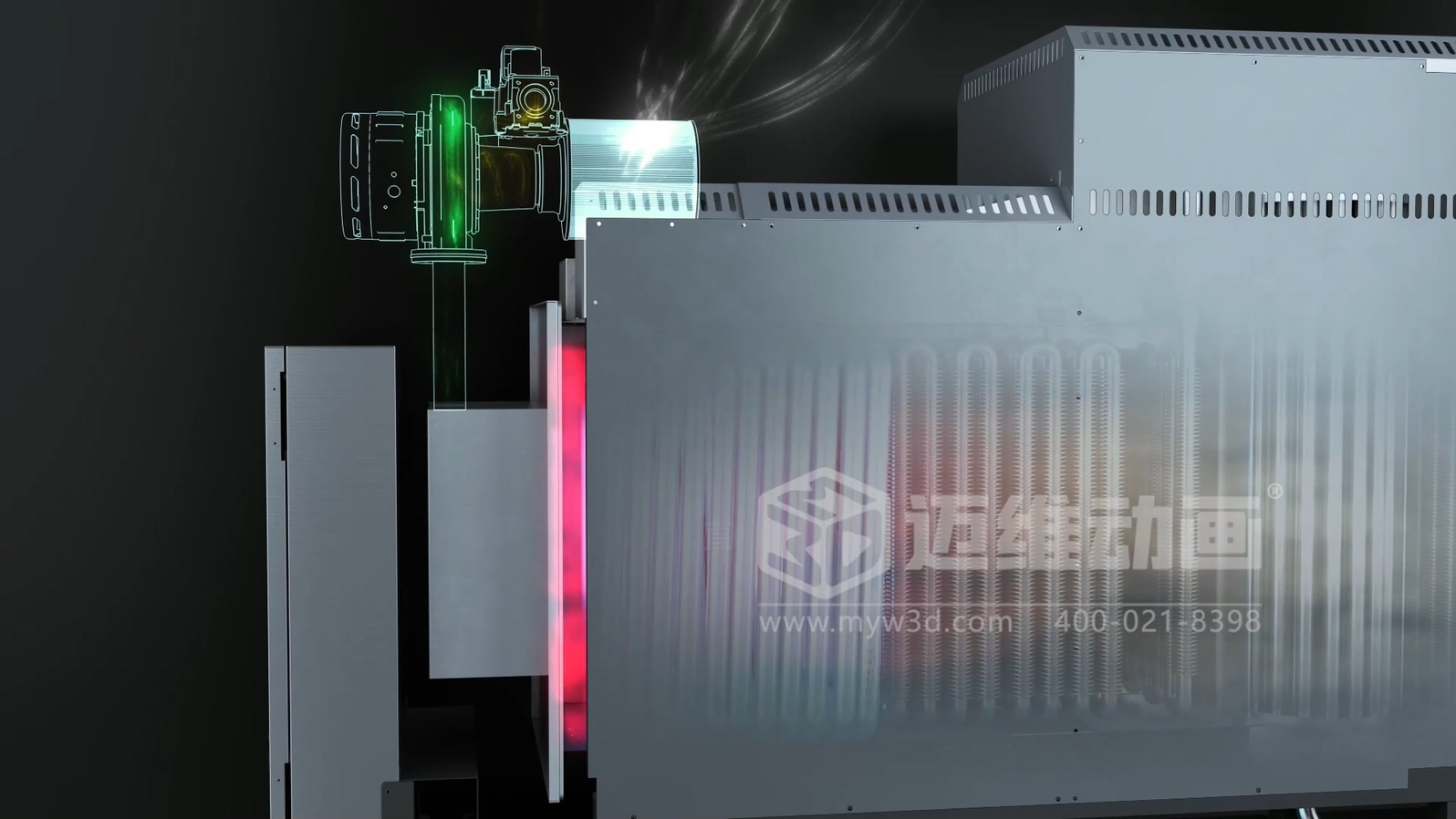 打破傳統(tǒng)展示壁壘！三維動(dòng)畫「拆解」鍋爐，低成本實(shí)現(xiàn)高成果演示(圖12)