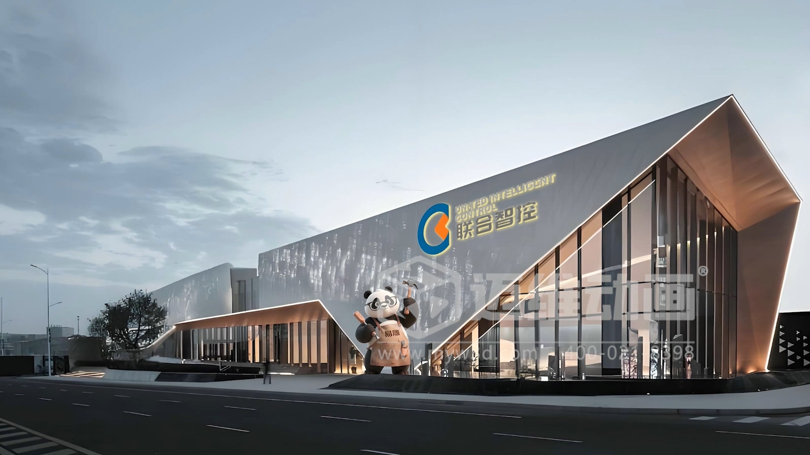 聯(lián)合智控超級工廠生產(chǎn)線三維動畫(圖1)