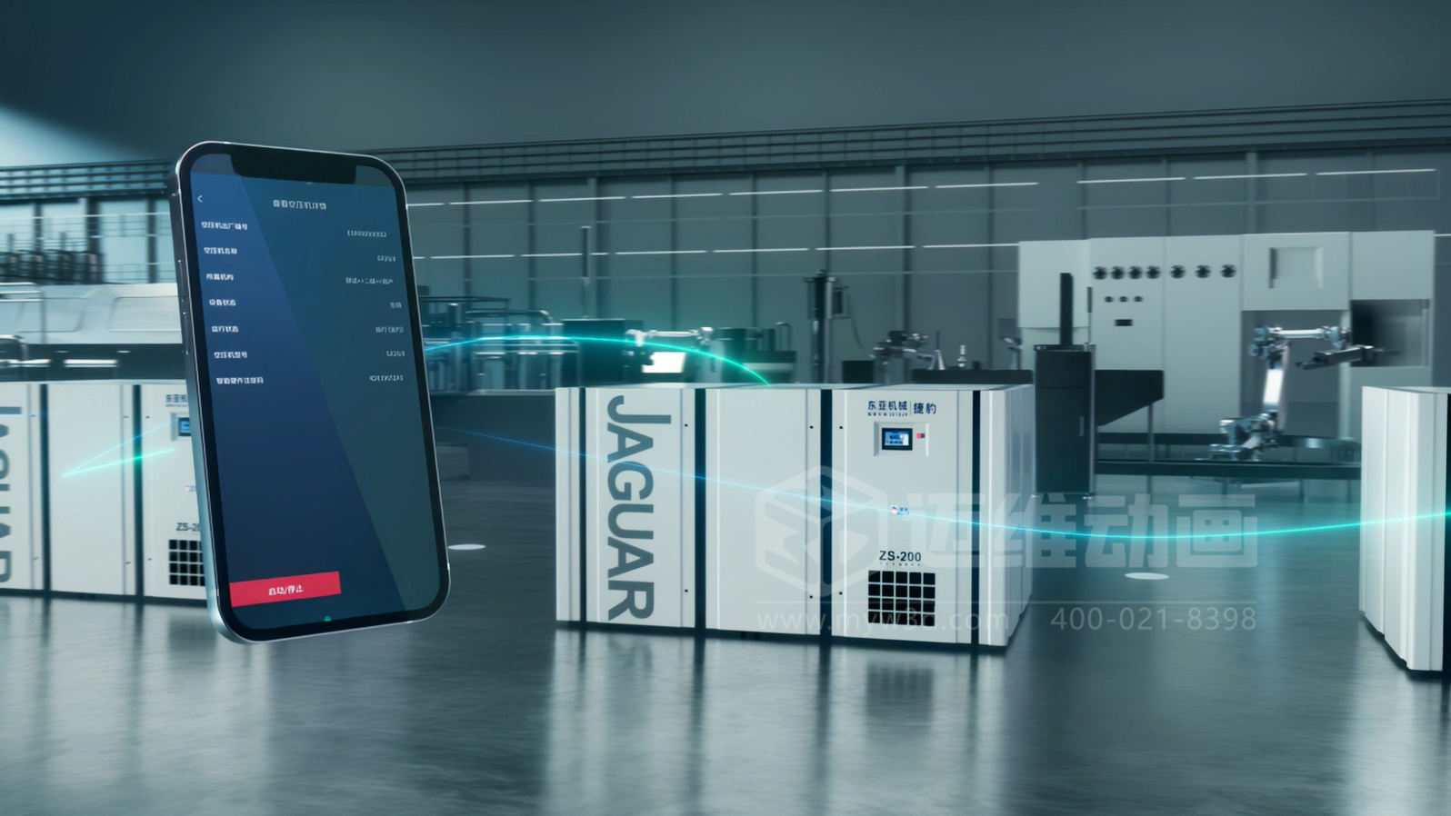 看案例說話：某頭部空壓機(jī)品牌用三維動畫，拿下千萬訂單的秘密！(圖16)