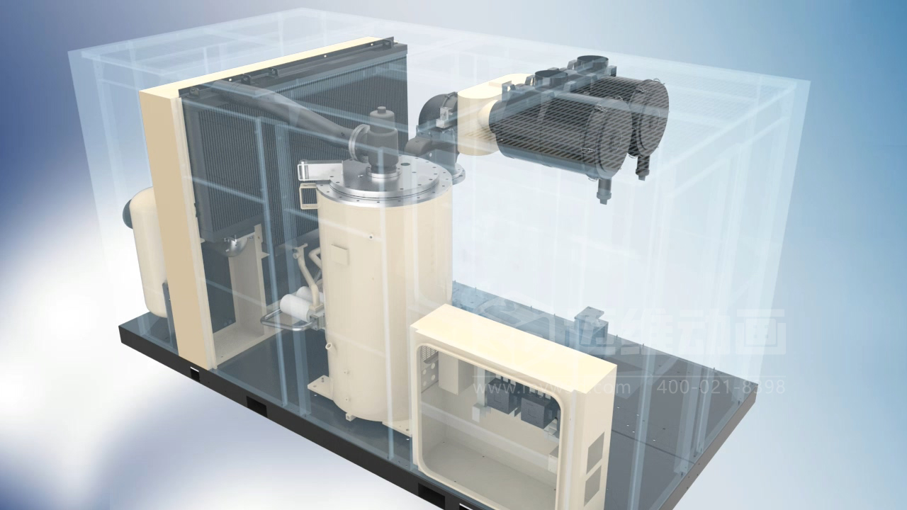 看案例說話：某頭部空壓機(jī)品牌用三維動畫，拿下千萬訂單的秘密！(圖5)