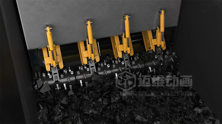 海大機(jī)器人-火車(chē)箱機(jī)器人粘凍煤清車(chē)系統(tǒng)三維動(dòng)畫(huà)展示(圖2)