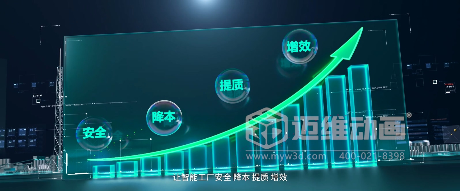 Xmagital 智能系統(tǒng)平臺三維動(dòng)畫展示(圖4)