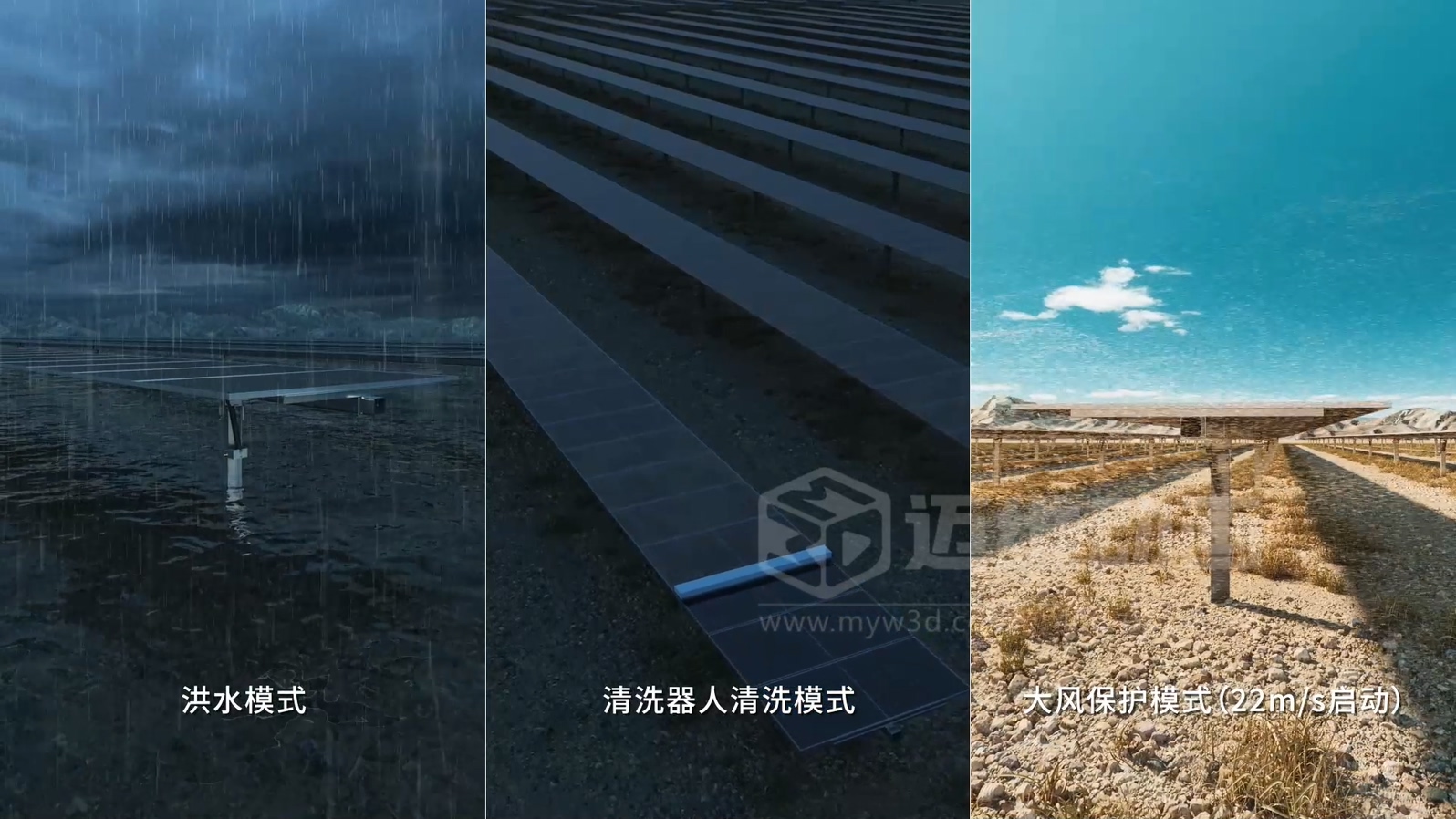 光伏支架企業(yè)營(yíng)銷(xiāo)破局：從 “文字說(shuō)” 到 “動(dòng)畫(huà)看”，跟蹤支架 3D 動(dòng)畫(huà)讓技術(shù)傳遞效率翻 3 倍(圖3)