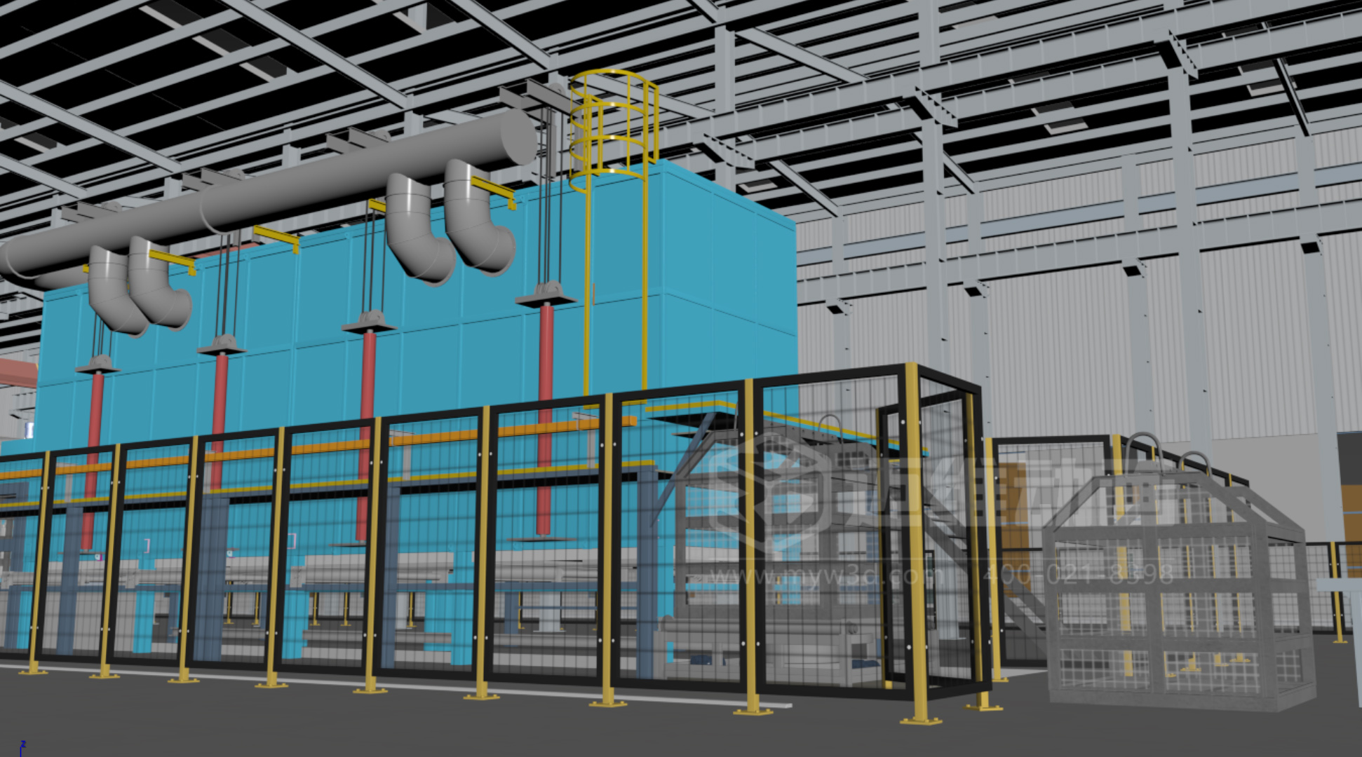 從閱兵場(chǎng)到數(shù)字場(chǎng)：大型生產(chǎn)線三維逆向建模，復(fù)刻“大國(guó)重器”的硬核之美(圖20)