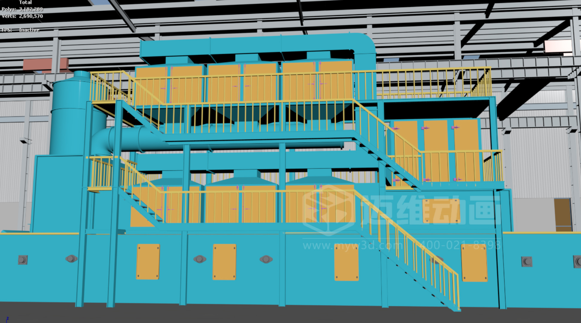 從閱兵場(chǎng)到數(shù)字場(chǎng)：大型生產(chǎn)線三維逆向建模，復(fù)刻“大國(guó)重器”的硬核之美(圖21)