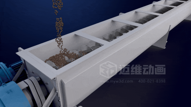 藏在鋼鐵殼里的工業(yè)美學：三維動畫解鎖粉體\流體輸送機械的動態(tài)魅力(圖6)