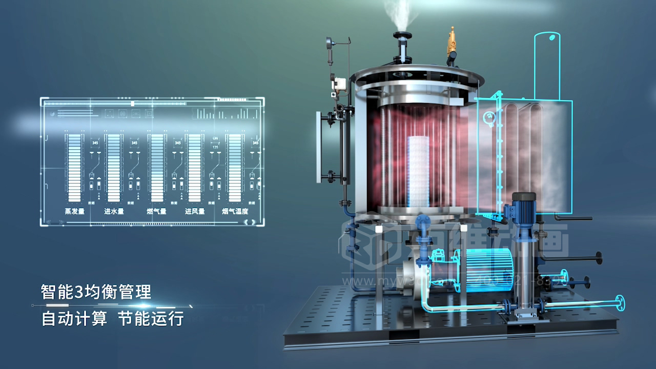 讓鍋爐技術(shù) “活” 起來！三維動畫拆解工作原理：復(fù)雜流程簡化，客戶簽約、內(nèi)部培訓(xùn)雙助力(圖2)