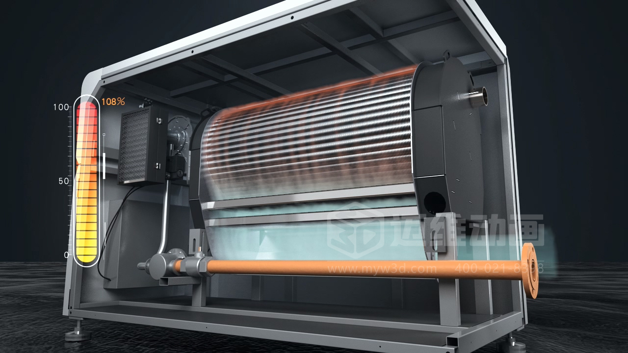 讓鍋爐技術(shù) “活” 起來！三維動畫拆解工作原理：復(fù)雜流程簡化，客戶簽約、內(nèi)部培訓(xùn)雙助力(圖4)